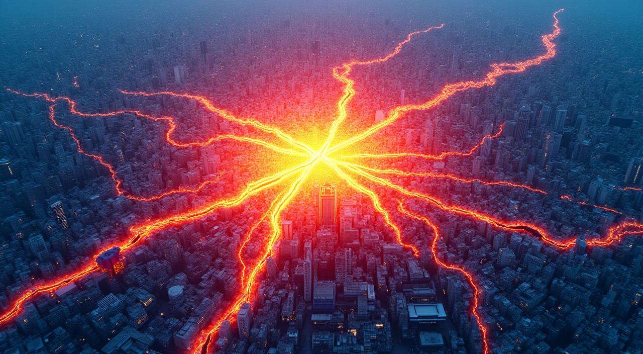 Peta haba terma Kuala Lumpur yang dicipta oleh Awan Studio.